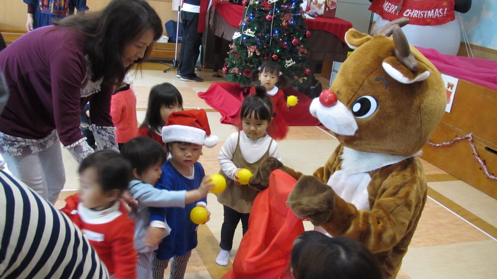 ゆめふうせん 英語で遊ぼう クリスマスパーティー