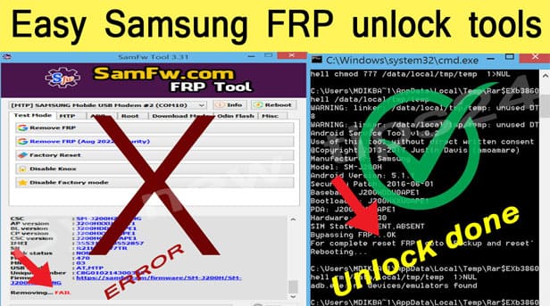 FRP bypass Samsung