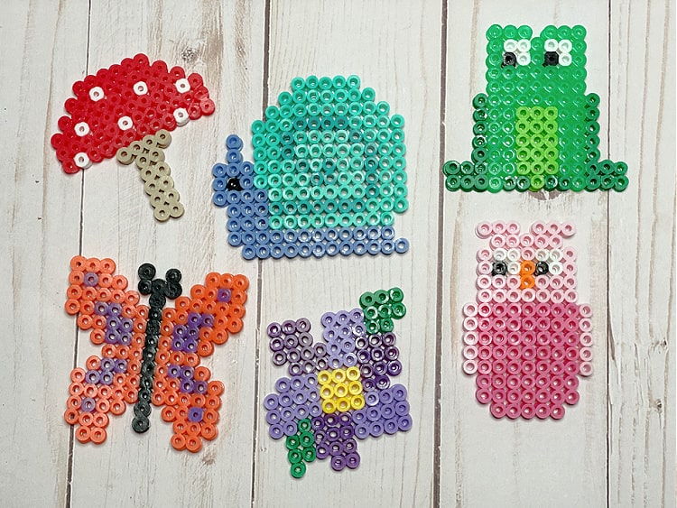 5 Little Monsters: Summer Perler Bead Patterns