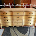 Metallic Silver French Provincial Dresser....