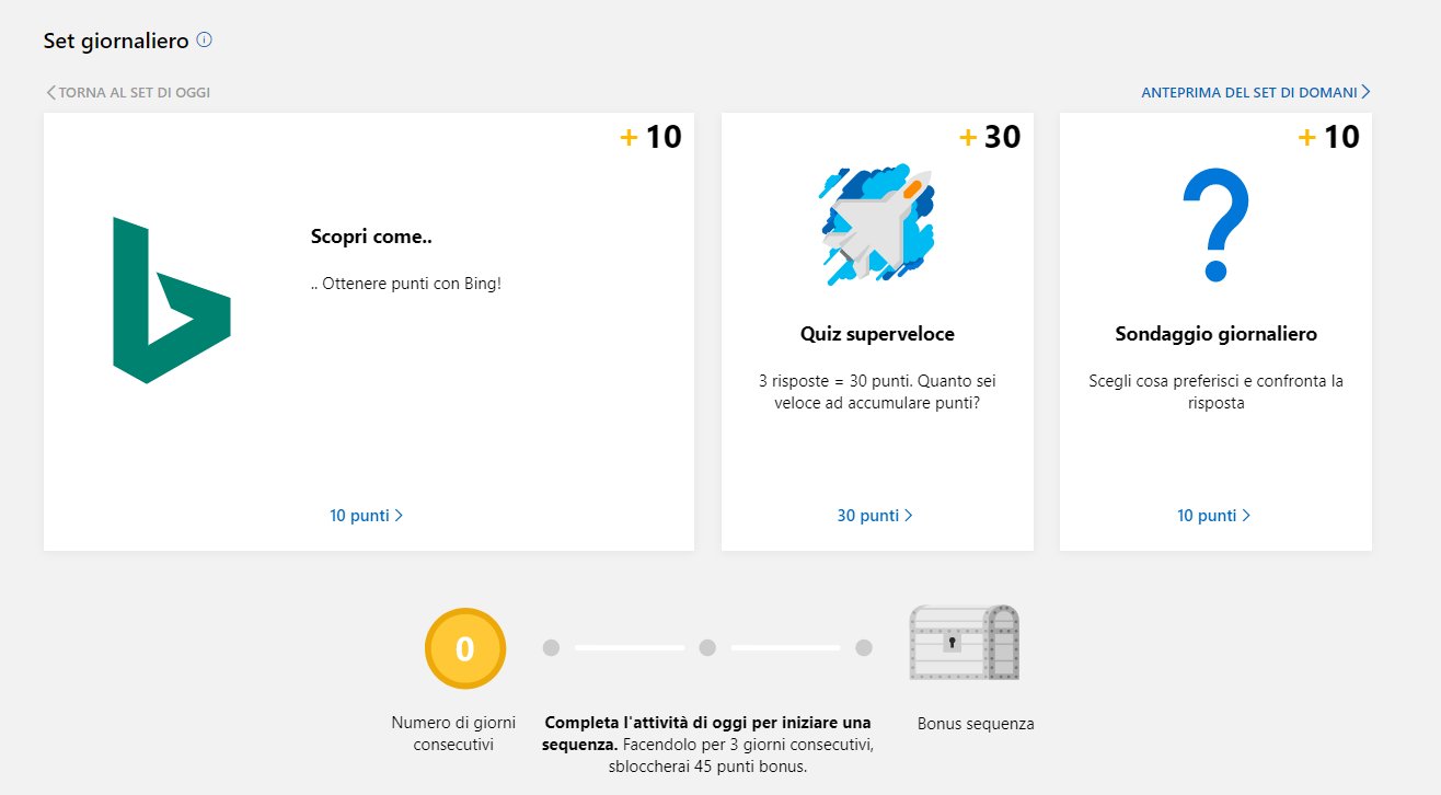 Microsoft Rewards permette di guadagnare cercando su Bing ...