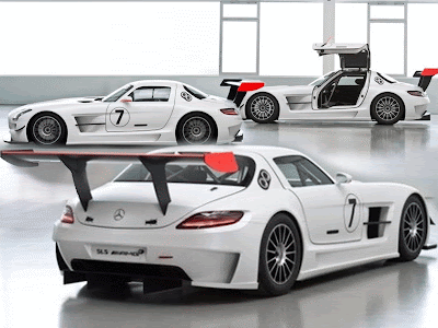 Mercedes Benz Sls Amg Blackbird. 2011 SLS AMG GT3 Mercedes-Benz