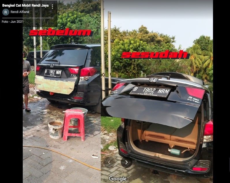 Bengkel Cat Mobil Jakarta Barat - Bengkel Cat Mobil Rendi Jaya