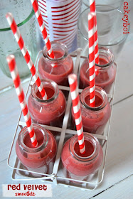 red velvet smoothie