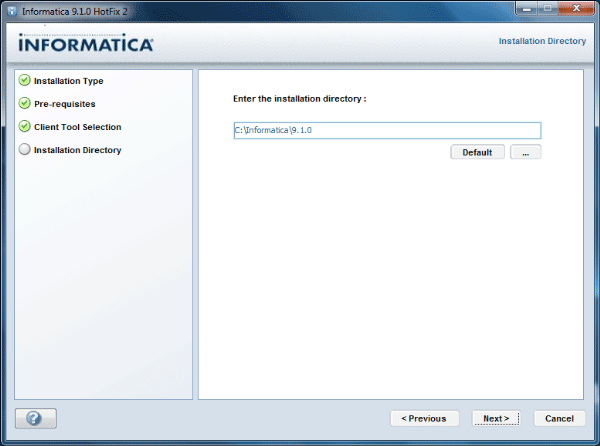 Informatica 9 Installation Steps