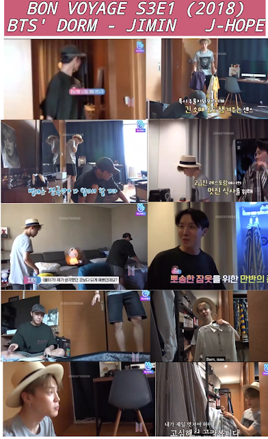 BTS Jimin and J-Hope in BTS dorm HannamTheHill