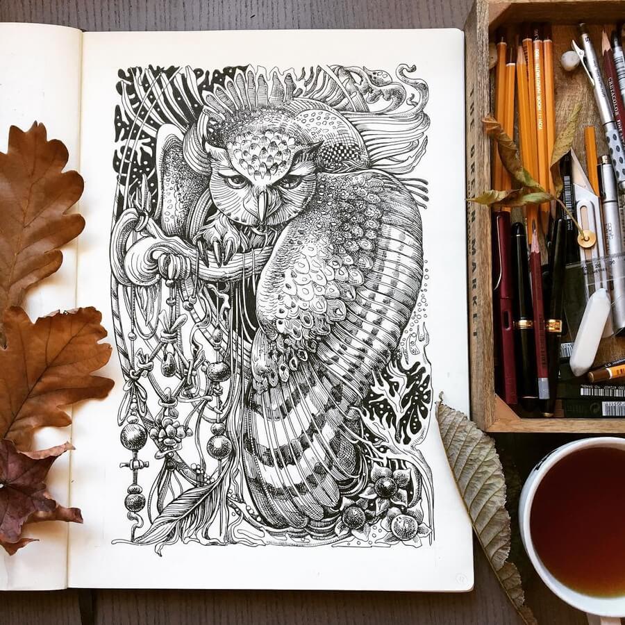 03-Owl-detailing-Irina-Vinnik-www-designstack-co