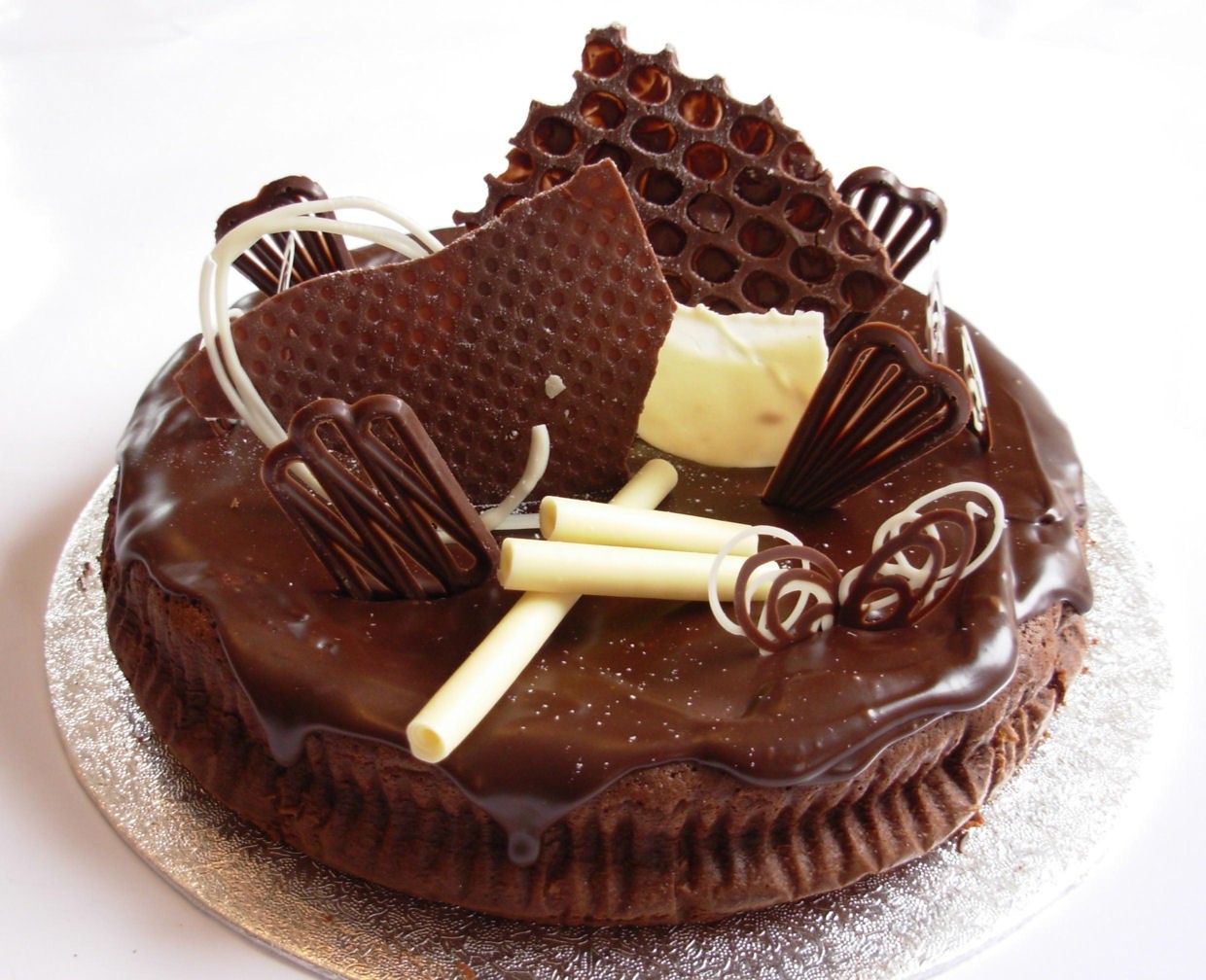 fancy chocolate cake images Cake Images