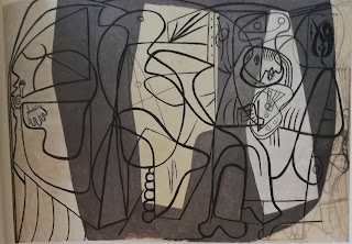 Художник и его модель, 1926 Пикассо