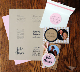 handmade photo cards for Valentine's day and a free printable | Lorrie Everitt Studio