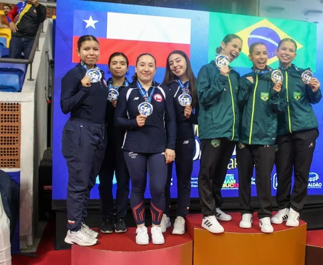 Karatecas osorninos brillan en el Sudamericano