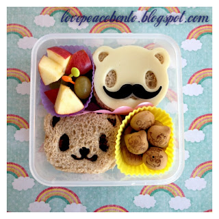 Cute-Z-Cute Panda Sandwiches