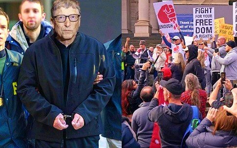 Bill Gates shortly after arrest by the FBI