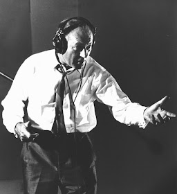 Ray Conniff en el estudio