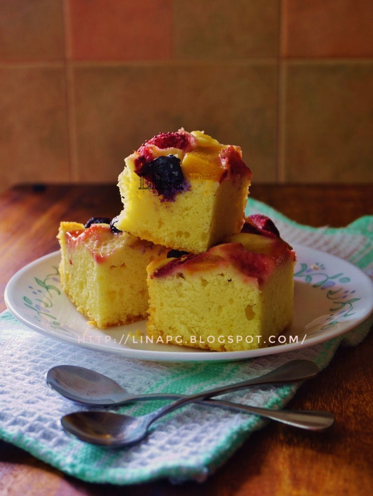 Kek Viral Fruit Pastry Cake  Resepi Fruits Pastry Cake 