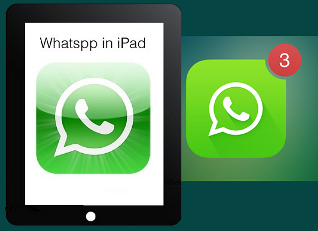 شرح تثبيت الواتس اب على الايباد ios 8 وتفعيل المكالمات 2015