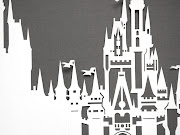 A little peek at part of a Disney castle card I was recently commissioned to .