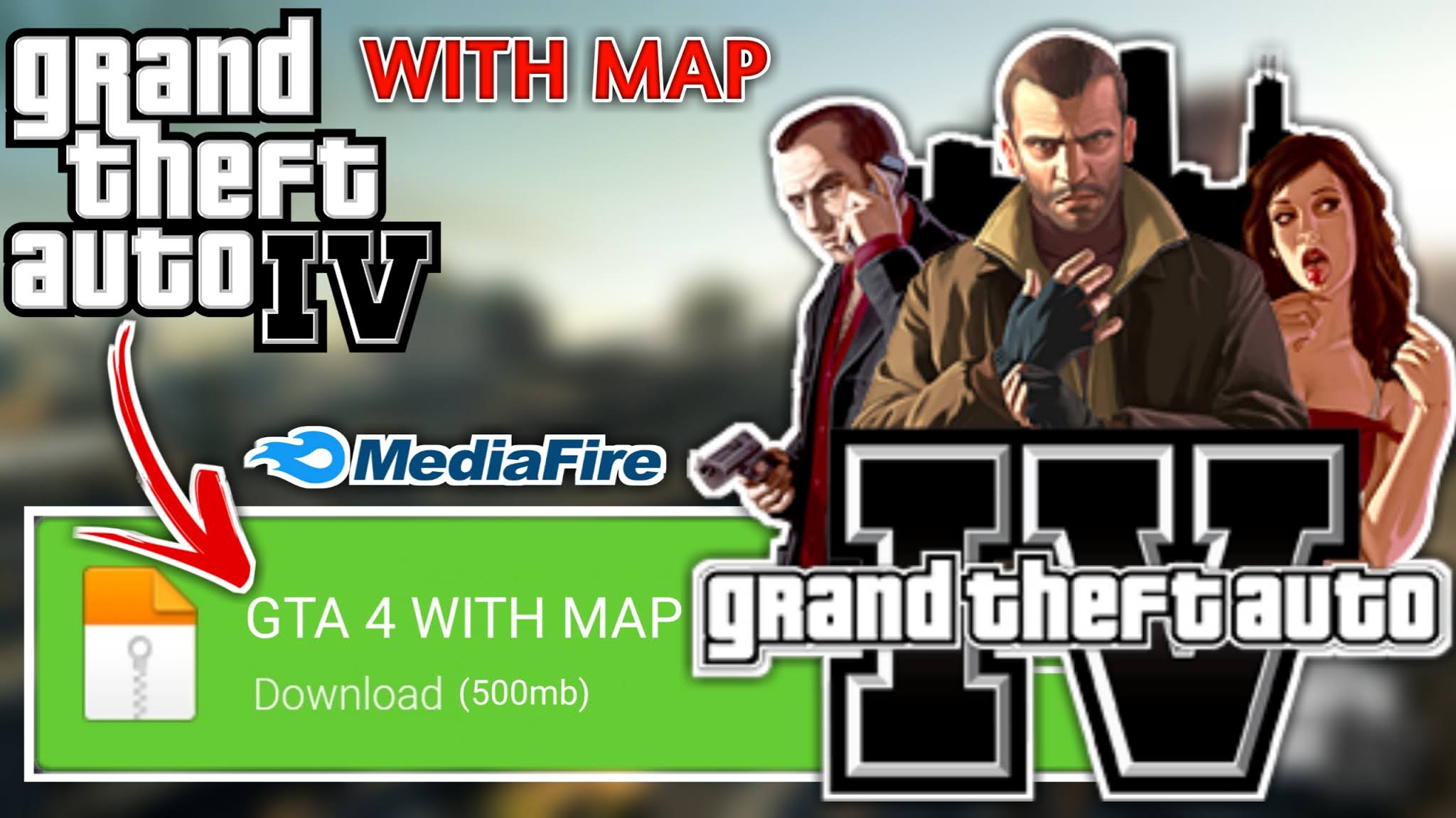 [500mb] Download Real GTA 4 Mobile Highly Compressed For