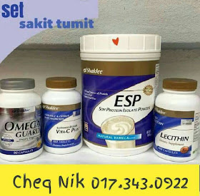 set sakit tumit Shaklee