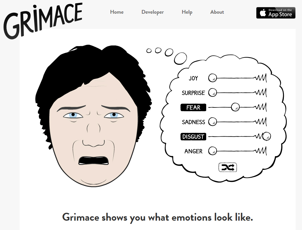 Grimace Expression Dsdn112: the grimace project