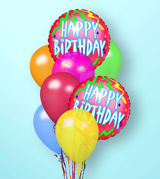 happy birthday balloons clip art