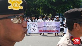 Dijaga Ketat Polisi, 5.000 Penganut Syiah Berhasil Lakukan Ritual Sesat Asyura di Semarang