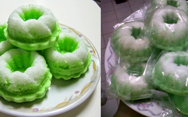 Petunjuk lengkap kue putu ayu hijau