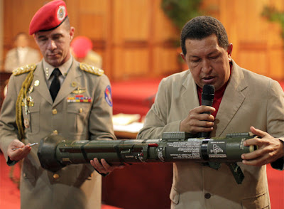 Chávez advierte riesgo de guerra en Suramérica