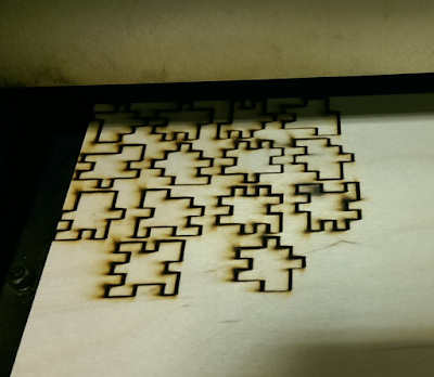 cutting puzzle pieces 