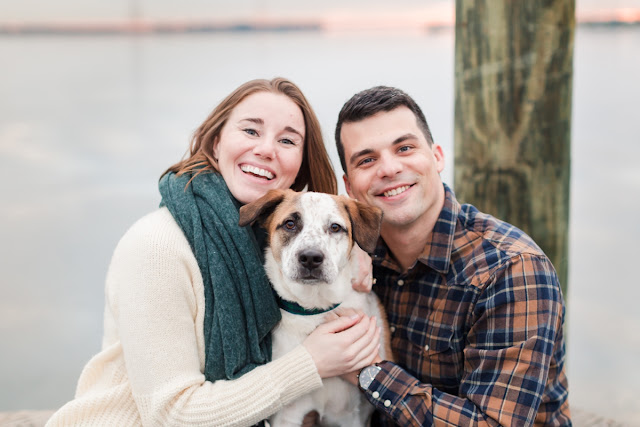 Downtown Annapolis Winter Engagement Session Photos by Maryland Wedding Photographer Heather Ryan Photography