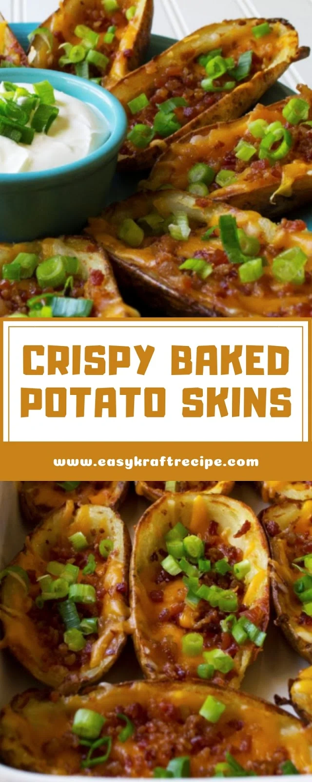 CRISPY BAKED POTATO SKINS