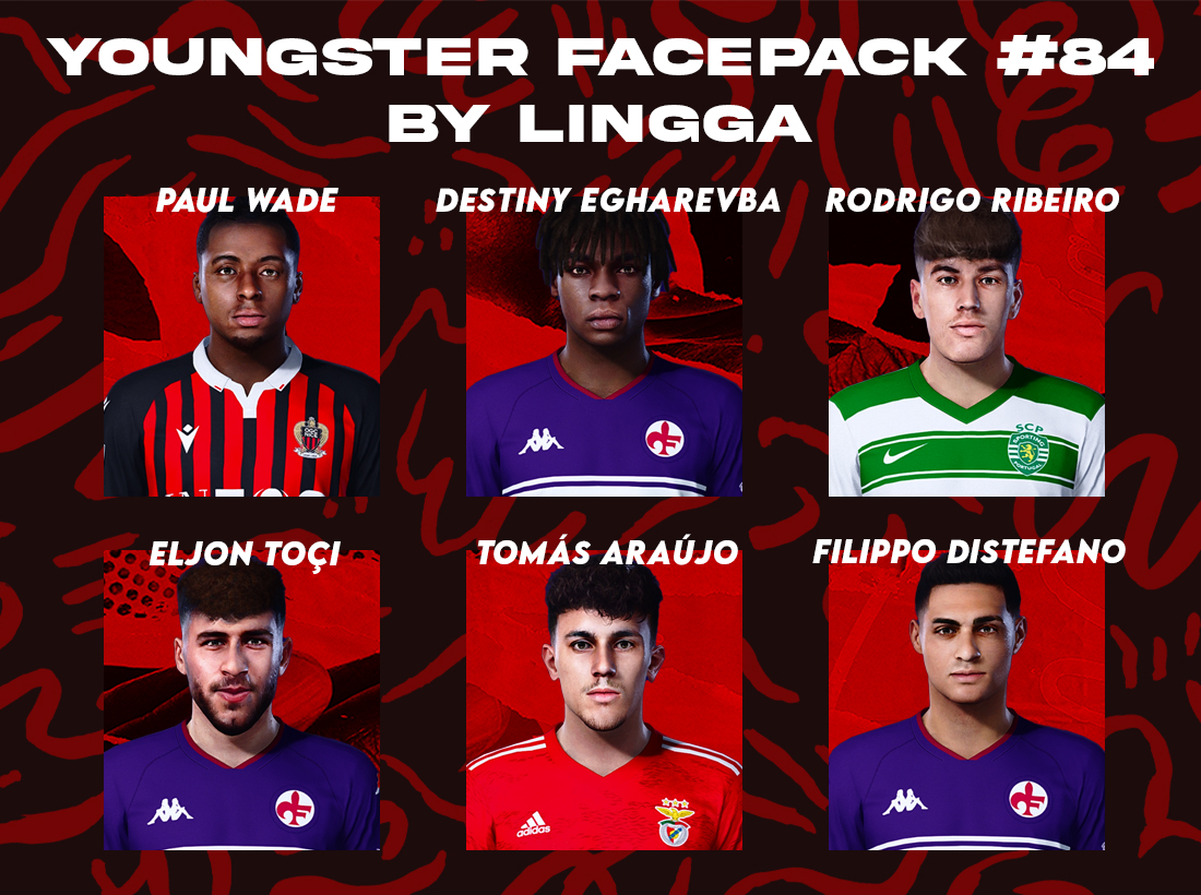 eFootball PES 2021 Youngster #84 Facepack by Lingga​