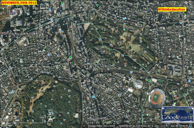 Contoh Makalah: Hasil Peta Pencitraan dari Google Earth 