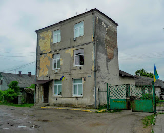 Ходоров. Здание водоканала на ул. Гонты