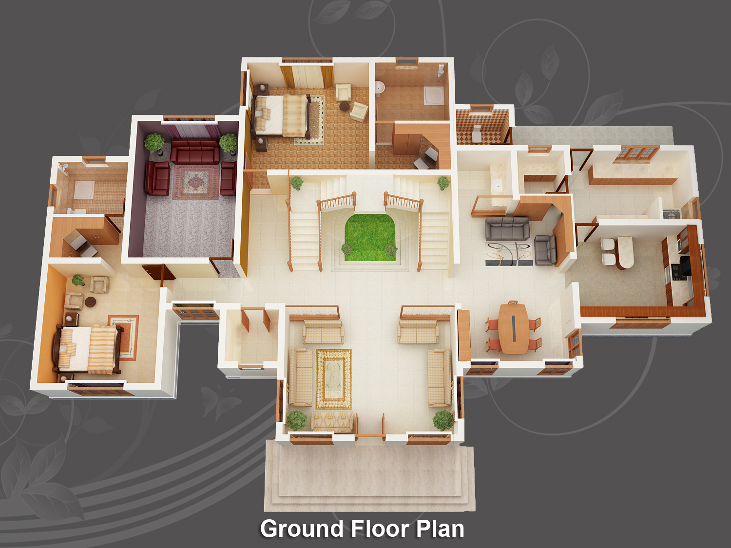 Evens Construction Pvt Ltd 3d House Plan 20 05 2011