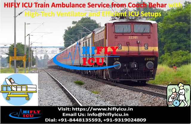 Train Ambulance Service in Cooch Behar