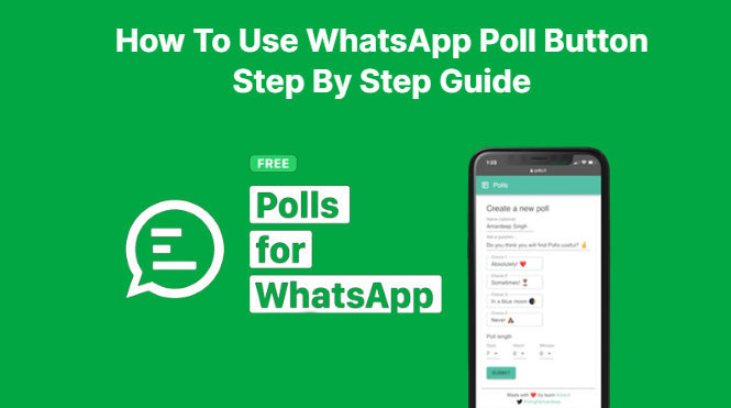 WhatsApp Poll Button