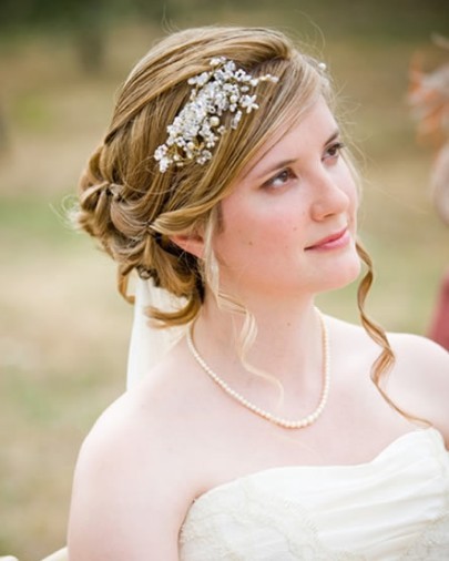 Stylish Bridal Hairstyle