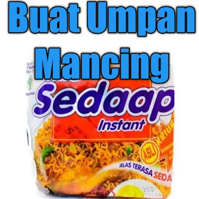 Umpan mancing mie instan memang sudah banyak sekali diketahui para pemancing, tapi masih banyak yang belum tau kalau umpan mie bisa mancing ikan dengan ukuran besar (babon). Biasanya, kalau mancing mengunakan umpan ini ikan yang makan hanya sekitar 3 jarian saja, kalaupun ada yang besarnya itu sangatlah jarang yang makan umpan pancing ini.