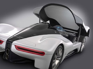 New design futuristic Sintesi concept car for future