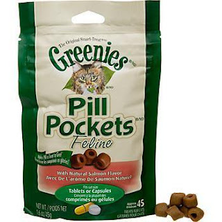 GREENIES FELINE PILL POCKETS for Cat ?Salmon 45 count 