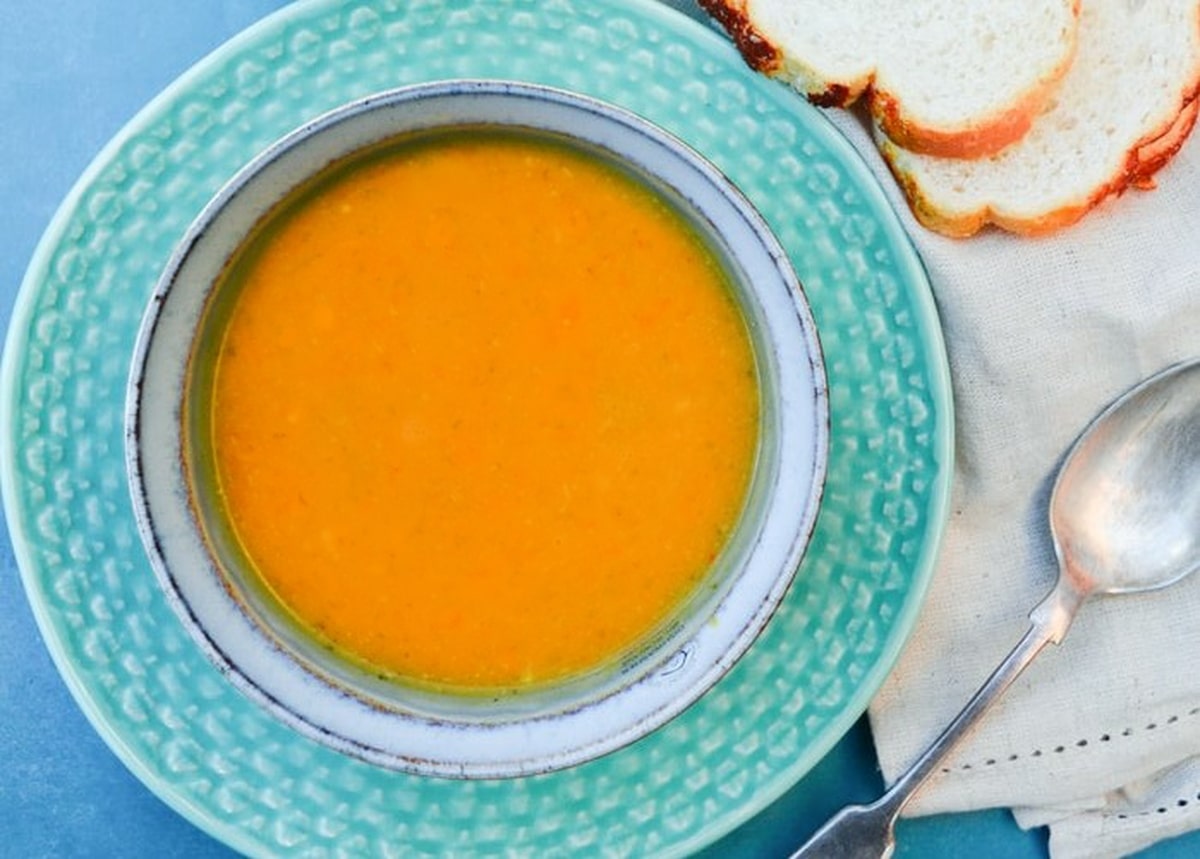 Spicy Orange Butternut Soup.