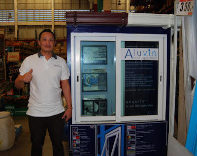 |Buriram Aluvin Vinyl Steel Reinforced Window Display