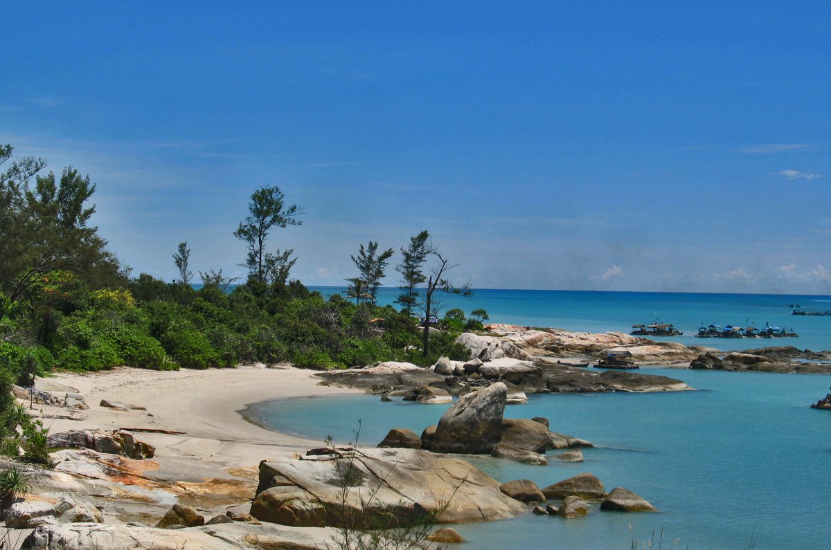 Visit Tikus Beach in Sungailiat  Bangka Belitung 