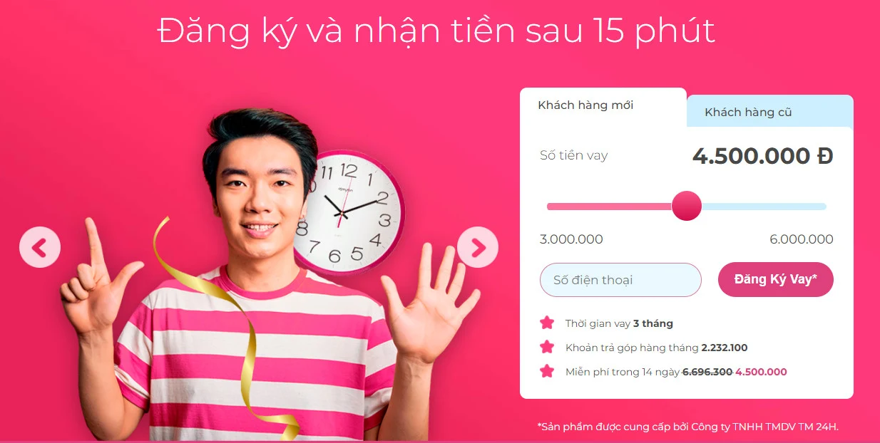 ATM Online - App vay tiền nhanh uy tín