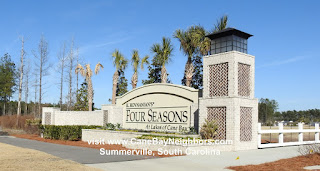 Entry sign at four seasons came Bay