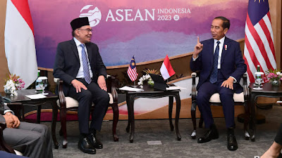 Bertemu PM Malaysia, Presiden Jokowi Tekankan Penyelesaian Perbatasan Laut dan Darat