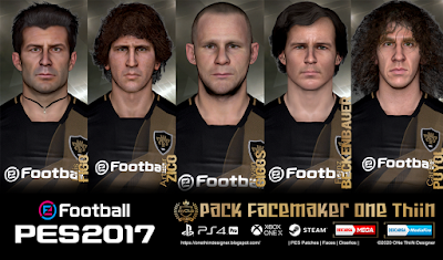 PES 2017 Facepack V2 by One