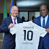 À New-York, Infantino présente à Tshisekedi l'évolution des projets d'éducation et d'insertion sociale par le sport mis en place en RDC avec la FIFA