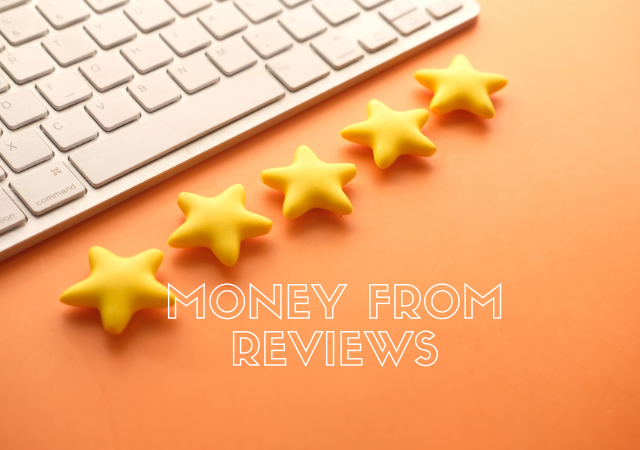 Money from reviews